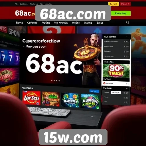 O design de interface do 68ac.com e sua usabilidade